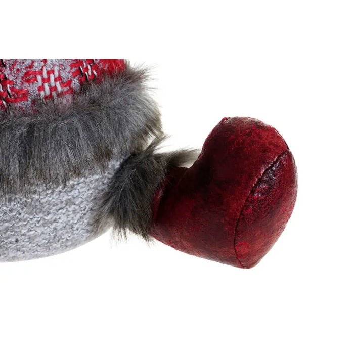Christmas bauble DKD Home Decor Red Grey Reindeer 27 x 19 x 32 cm (2 Units) - Декорация и Осветление<<<Дом