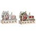 Christmas bauble DKD Home Decor Red Pink 21 x 9,5 x 19 cm (2 Units) - Декорация и Осветление<<<Дом