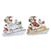 Christmas bauble DKD Home Decor Resin (13 x 6 x 10,5 cm) (2 Units) - Декорация и Осветление<<<Дом