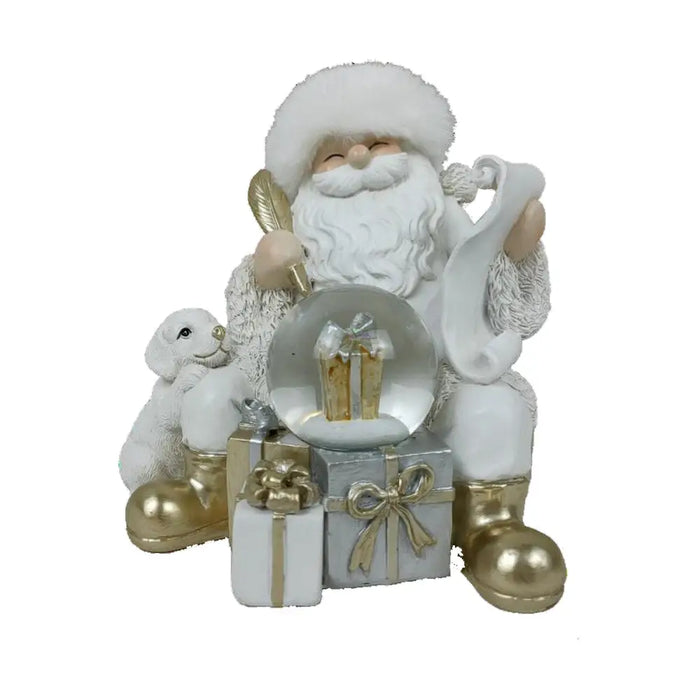 Christmas bauble DKD Home Decor Resin (2 Units) (14 x 12 x 14 cm) - Декорация и Осветление<<<Дом
