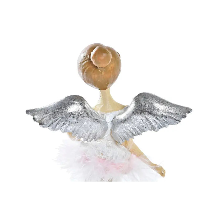 Christmas bauble DKD Home Decor Resin Angel (11 x 9 x 17 cm) (2 Units) - Декорация и Осветление<<<Дом