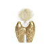 Christmas bauble DKD Home Decor Resin Angel (7,5 x 5 x 21,5 cm) (2 Units) - Декорация и Осветление<<<Дом
