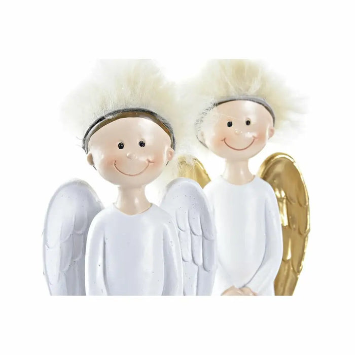 Christmas bauble DKD Home Decor Resin Angel (7,5 x 5 x 21,5 cm) (2 Units) - Декорация и Осветление<<<Дом