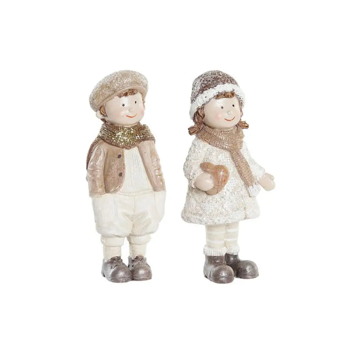 Christmas bauble DKD Home Decor Resin Boys (6,5 x 5 x 14 cm) (2 Units) - Декорация и Осветление<<<Дом