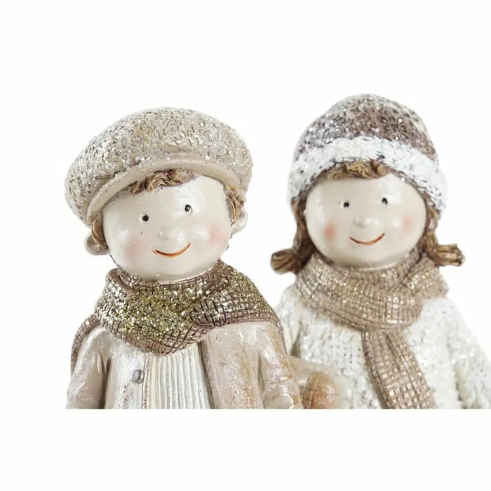 Christmas bauble DKD Home Decor Resin Boys (6,5 x 5 x 14 cm) (2 Units) - Декорация и Осветление<<<Дом