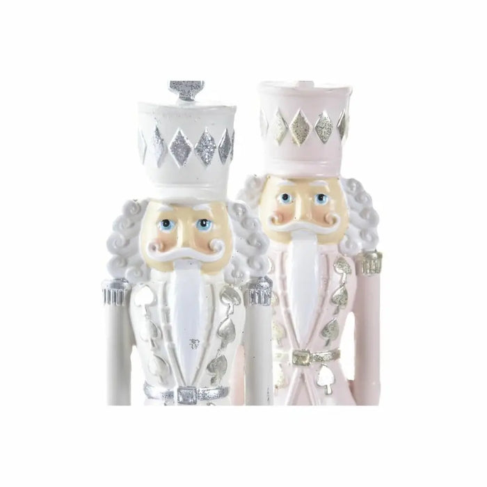 Christmas bauble DKD Home Decor Resin Nutcracker (4,5 x 4 x 17 cm) (2 Units) - Декорация и Осветление<<<Дом