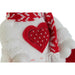 Christmas bauble DKD Home Decor White Red 24 x 14 x 30,5 cm (2 Units) - Декорация и Осветление<<<Дом