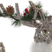Christmas bauble DKD Home Decor White Reindeer 33 x 14 x 60 cm - Декорация и Осветление<<<Дом