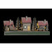 Christmas bauble DKD Home Decor Wood House (2 pcs) (30 x 6 x 12 cm) - Декорация и Осветление<<<Дом