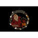 Christmas bauble DKD Home Decor Wood Rope Father Christmas (2 pcs) (31 x 4 x 30 cm) - Декорация и Осветление<<<Дом