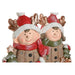 Christmas bauble Home ESPRIT Brown Red 23 x 10,5 x 40 cm (2 Units) - Коледни украси<<<Декорация и Осветление<<<Дом