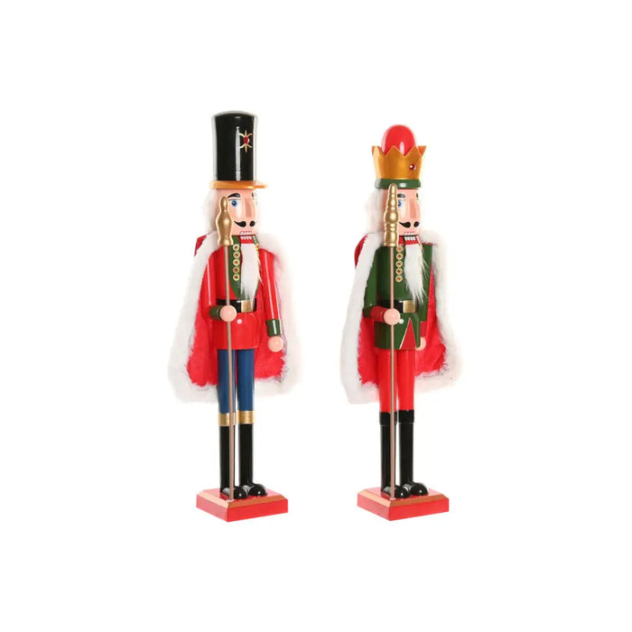 Christmas bauble Home ESPRIT Multicolour Nutcracker 20 x 13 x 55 cm (2 Units) - Декорация и Осветление<<<Дом