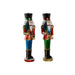 Christmas bauble Home ESPRIT Multicolour Nutcracker 23 x 20 x 70 cm (2 Units) - Декорация и Осветление<<<Дом