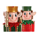 Christmas bauble Home ESPRIT Multicolour Nutcracker Elf 11 x 10 x 54 cm (2 Units) - Декорация и Осветление<<<Дом
