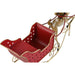 Christmas bauble Home ESPRIT Red Golden Reindeer 86 X 14,5 X 57 CM - Коледни украси<<<Декорация и Осветление<<<Дом