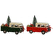 Christmas bauble Home ESPRIT Red Green 26,5 x 12 x 19 cm (2 Units) - Декорация и Осветление<<<Дом