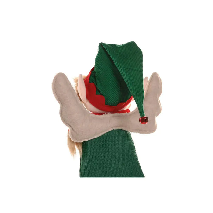 Christmas bauble Home ESPRIT Red Green Elf 31 X 13 X 53 CM (2 Units) - Декорация и Осветление<<<Дом