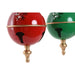 Christmas Bauble Home ESPRIT Red Green Golden Metal (2 Units) - Декорация и Осветление<<<Дом Градина<<<BigBuy&&&Коледни