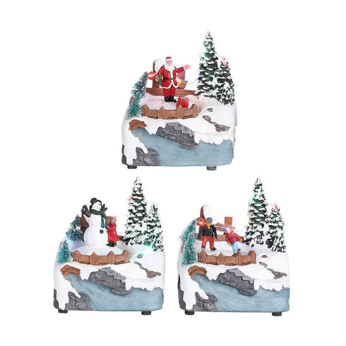 Christmas bauble House of Seasons Christmas 11 X 9 X 13,5 CM - Декорация и Осветление<<<Дом Градина<<<BigBuy&&&Коледни