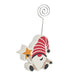 Christmas bauble Krist+ Blue White Red Grey Multicolour Golden Gnome Christmas star 8,5 x 15,5 x 2 cm 8,5 x 15 x 2 cm