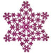 Christmas bauble Krist+ Fuchsia Star 29 x 0,1 x 32 cm 32 x 32 x 0,1 cm (24 Units) - Декорация и Осветление<<<Дом