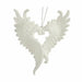 Christmas bauble Krist+ White Plastic Glitter Angel Wings 12 x 13 x 2,5 cm (24 Units) - Декорация и Осветление<<<Дом