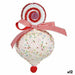 Christmas bauble Krist+ White Red Teardrop 11 x 17 x 11 cm (12 Units) - Декорация и Осветление<<<Дом