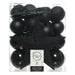 Christmas Baubles Decoris Black Plastic - Декорация и Осветление<<<Дом Градина<<<BigBuy&&&Коледни украси<<<Декорация и
