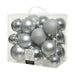 Christmas Baubles Decoris Silver Shiny (26 Pieces) - Декорация и Осветление<<<Дом Градина<<<BigBuy&&&Коледни
