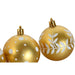 Christmas Baubles Home ESPRIT Red Golden PVC 25 x 6 x 25 cm (16 Pieces) - Декорация и Осветление<<<Дом