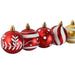 Christmas Baubles Home ESPRIT Red Golden PVC 25 x 6 x 25 cm (16 Pieces) - Декорация и Осветление<<<Дом