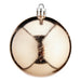 Christmas Baubles Ø 7 cm 12 Units Champagne Plastic - Декорация и Осветление<<<Дом Градина<<<BigBuy&&&Коледни
