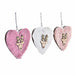 Christmas Decorations Set DKD Home Decor Polyester (22 x 8 x 1 cm) (3 Units) - Декорация и Осветление<<<Дом