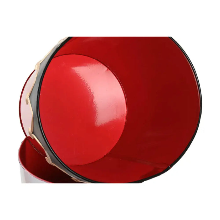Christmas Decorations Set Home ESPRIT White Red Christmas 21 x 21 x 20 cm (2 Units) - Декорация и Осветление<<<Дом