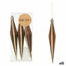Christmas Decorations Set Krist+ Brown PVC Streched 8,5 x 3,5 x 19 cm (12 Units) - Декорация и Осветление<<<Дом
