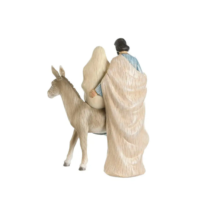 Christmas nativity set DKD Home Decor Blue White Brown Silver Resin 23,5 x 16 x 32 cm (2 Units) - Декорация и