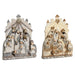 Christmas nativity set DKD Home Decor Grey Golden Resin 22 x 6 x 26 cm (2 Units) - Декорация и Осветление<<<Дом
