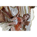 Christmas nativity set DKD Home Decor White Golden 48 x 28 x 90 cm Plastic - Декорация и Осветление<<<Дом
