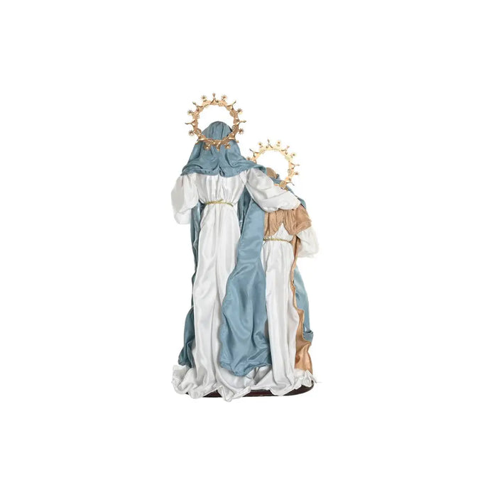 Christmas nativity set Home ESPRIT Blue White 48 x 28 x 90 cm - Коледни украси<<<Декорация и Осветление<<<Дом