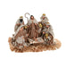 Christmas nativity set Home ESPRIT Brown Beige Resin 40 X 24 X 23,5 CM - Декорация и Осветление<<<Дом