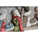 Christmas nativity set Home ESPRIT Green Grey Magnesium 27,5 x 10,5 x 34,5 cm (2 Units) - Декорация и Осветление<<<Дом