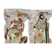 Christmas nativity set Home ESPRIT Multicolour Resin 19,5 x 11 x 31,5 cm (2 Units) - Декорация и Осветление<<<Дом