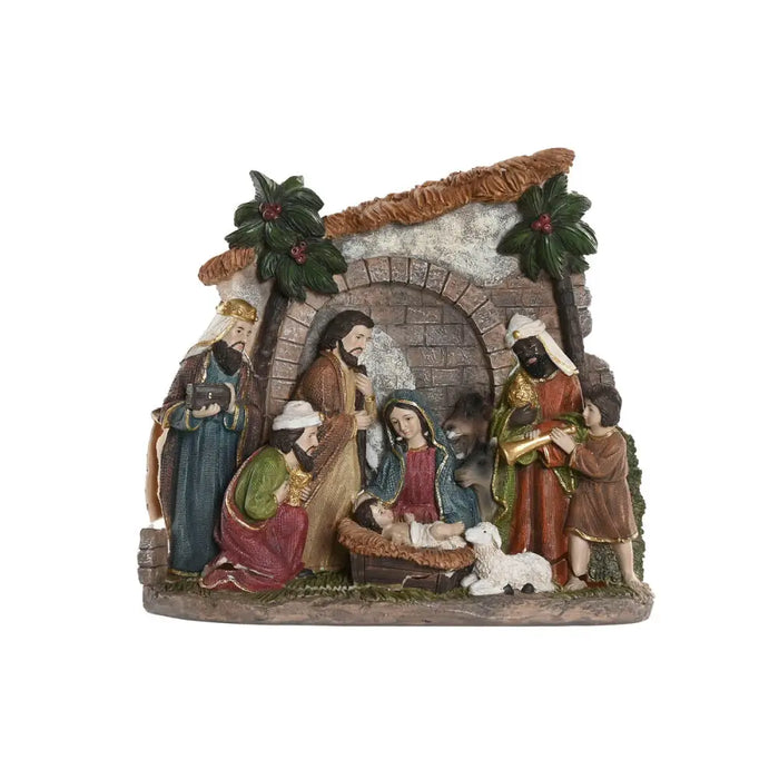 Christmas nativity set Home ESPRIT Multicolour Resin 21 x 6 x 19 cm - Декорация и Осветление<<<Дом