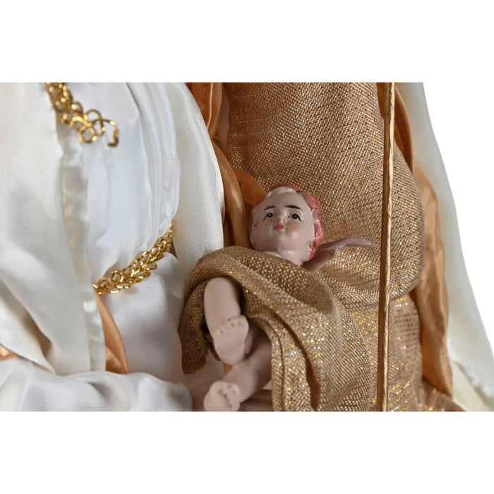Christmas nativity set Home ESPRIT White Golden 27 x 24 x 50 cm - Коледни украси<<<Декорация и Осветление<<<Дом