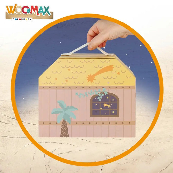 Christmas nativity set Woomax 24,5 x 20,5 x 24,5 cm (15 Pieces) (6 Units) - Коледни украси<<<Декорация и