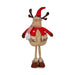 Christmas Reindeer Krist+ Brown Red 24 x 63 x 27 cm - Декорация и Осветление<<<Дом Градина<<<BigBuy&&&Коледни