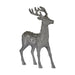 Christmas Reindeer Krist+ White Silver Reindeer 15 x 45 x 30 cm - Декорация и Осветление<<<Дом