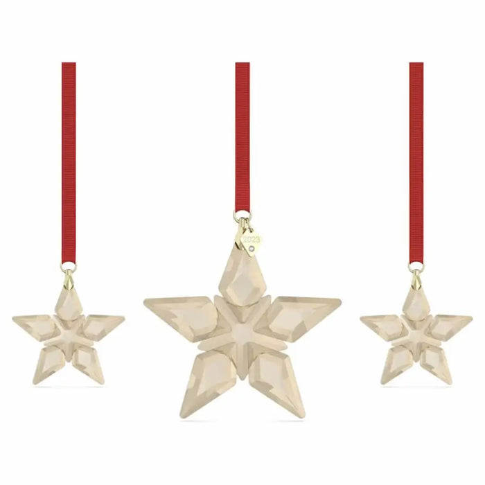 Christmas star Swarovski 5649780 Grey Resin 10 cm - Декорация и Осветление<<<Дом Градина<<<BigBuy&&&Коледни