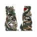 Christmas Tree DKD Home Decor Natural Red Metal Green (14 x 14 x 51 cm) (2 Units) - Декорация и Осветление<<<Дом