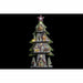 Christmas Tree DKD Home Decor Red Tree Blue Pink Wood Green (23 x 9 x 47 cm) (2 Units) - Декорация и Осветление<<<Дом